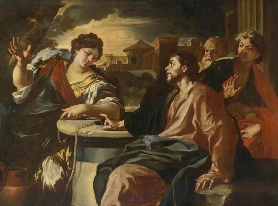 Christ And The Woman Of Samaria