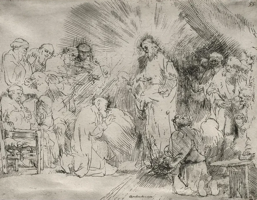 Christ Appearing to the Apostles