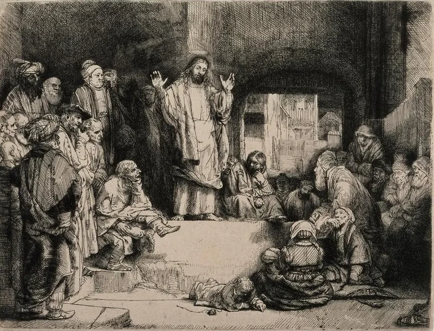 Christ Driving the Moneychangers from the Temple
