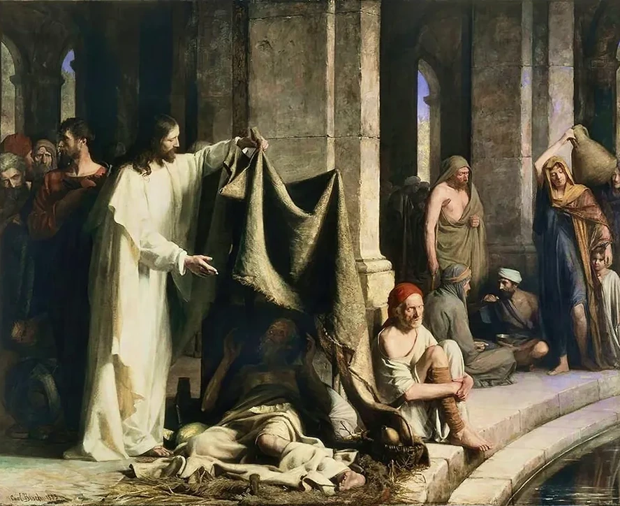 Christ Healing at the Pool of Bethesda