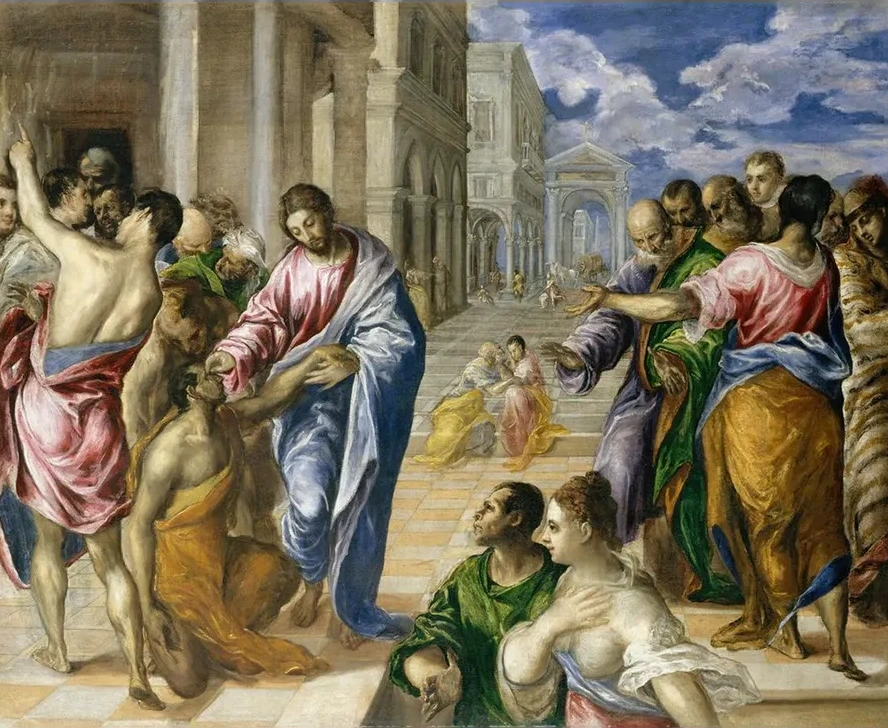 Christ Healing the Blind