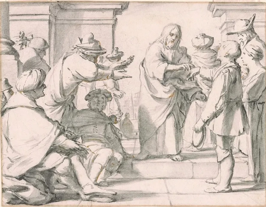 Christ Healing the Man with the Withered Arm