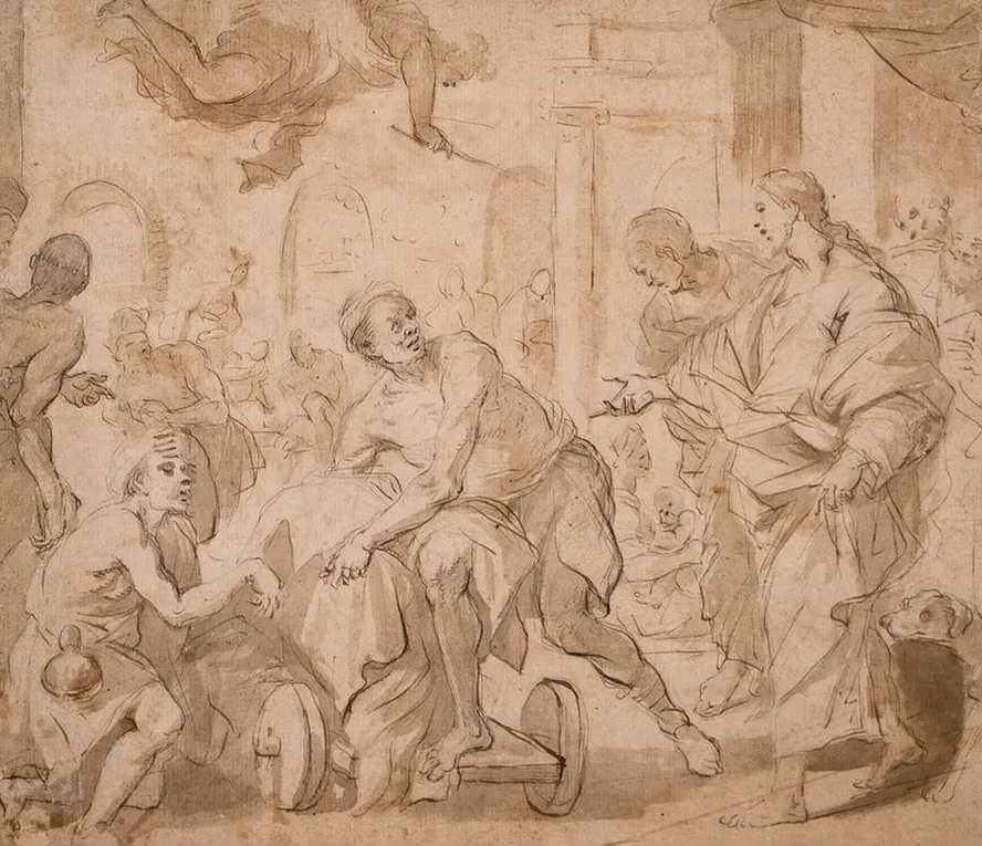 Christ Healing the Paralytic at Bethesda