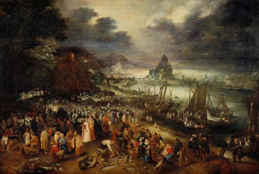 Christ Preaching from the Boat