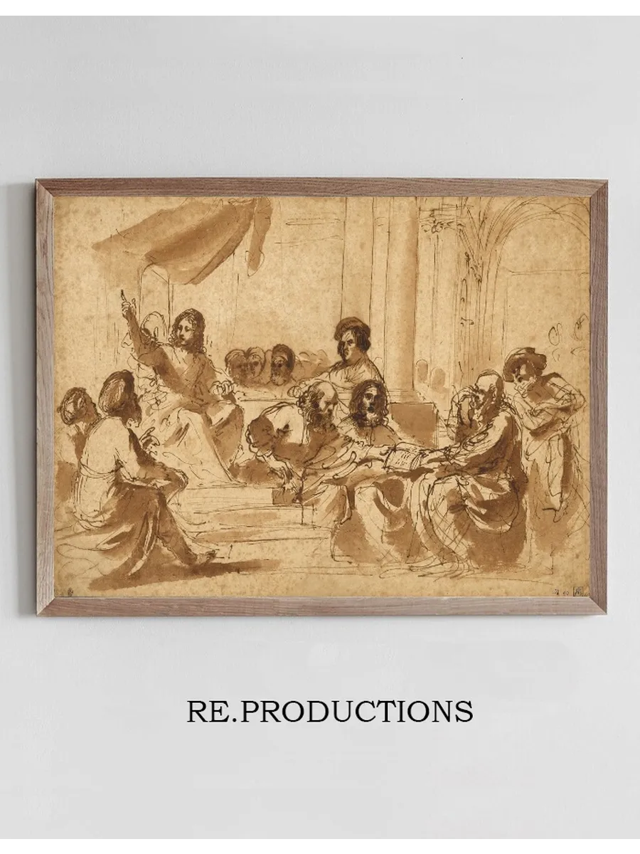 Christ Preaching in the Temple