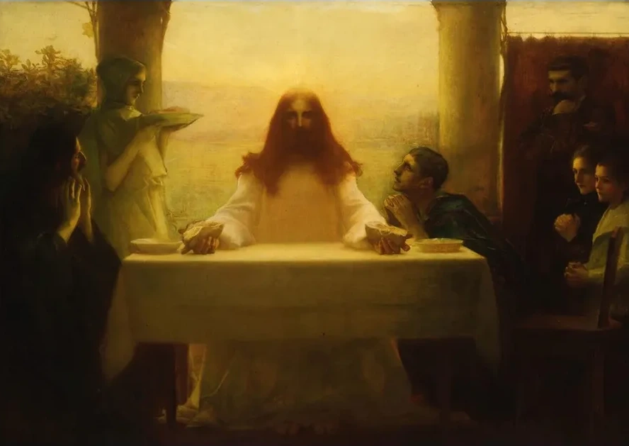 Christ and the Pilgrims at Emmaus