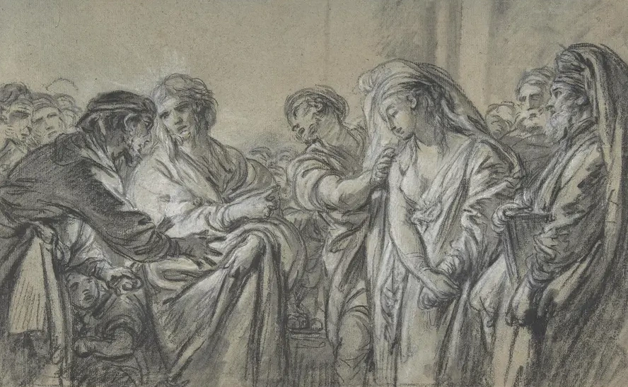 Christ and the Woman Taken in Adultery