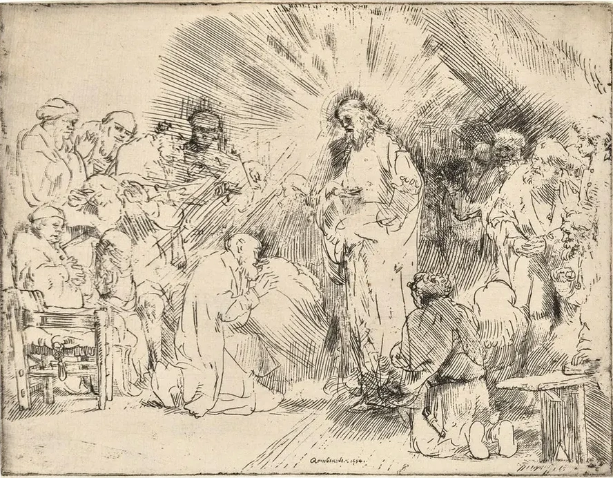 Christ Appearing to the Apostles