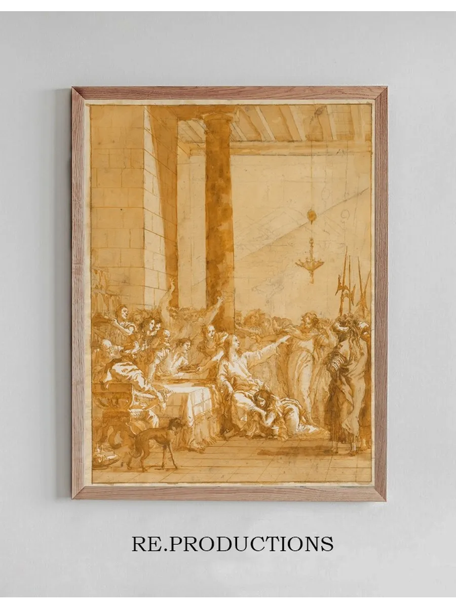 Christ at Supper with Simon the Pharisee, with the Anointment of Christ's Feet by Mary Magdalen