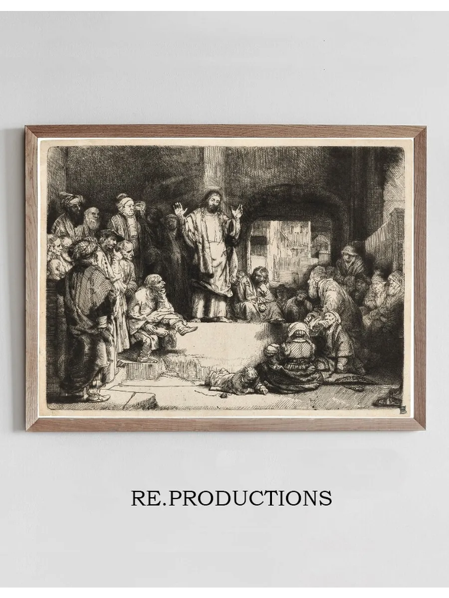 Christ preaching (La Petite Tombe)