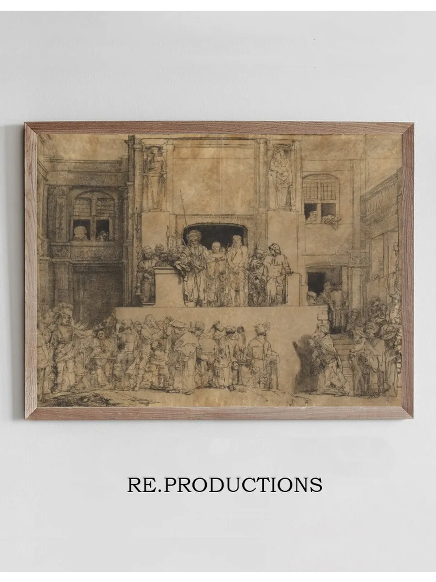 Christ Presented to the People the Oblong Plate