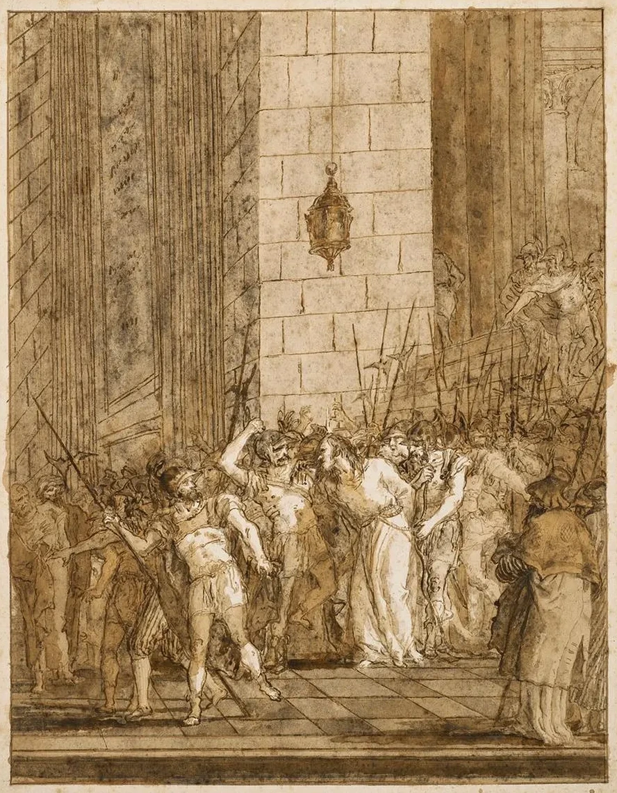 Christ Sent by Pilate to Herod