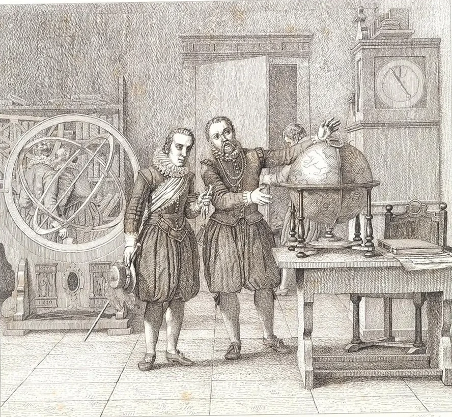 Christian 4 I Bes G Hos Tycho Brahe P Uranienborg