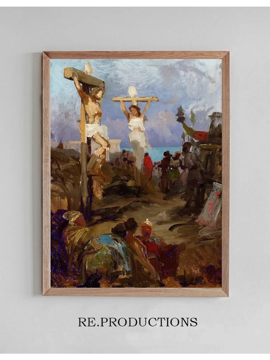 Christian Golgotha, Sketch