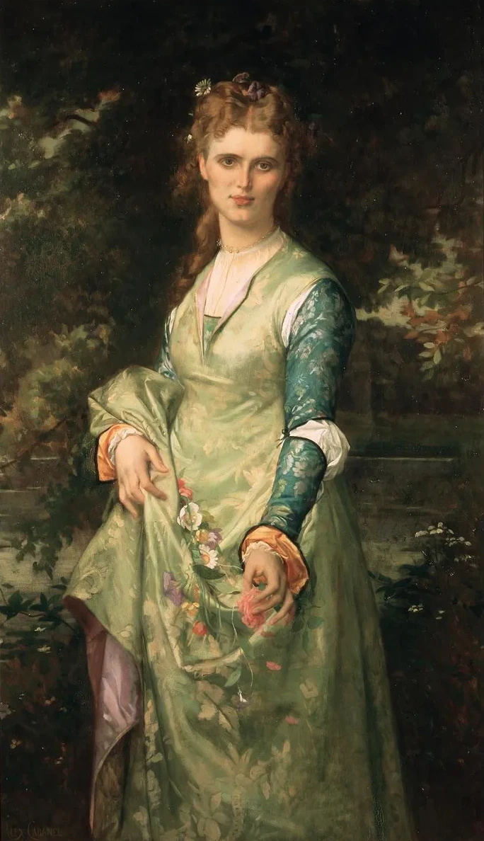 Christina Nilsson, 1843 - 1921, Opera - Singer, as Ofelia