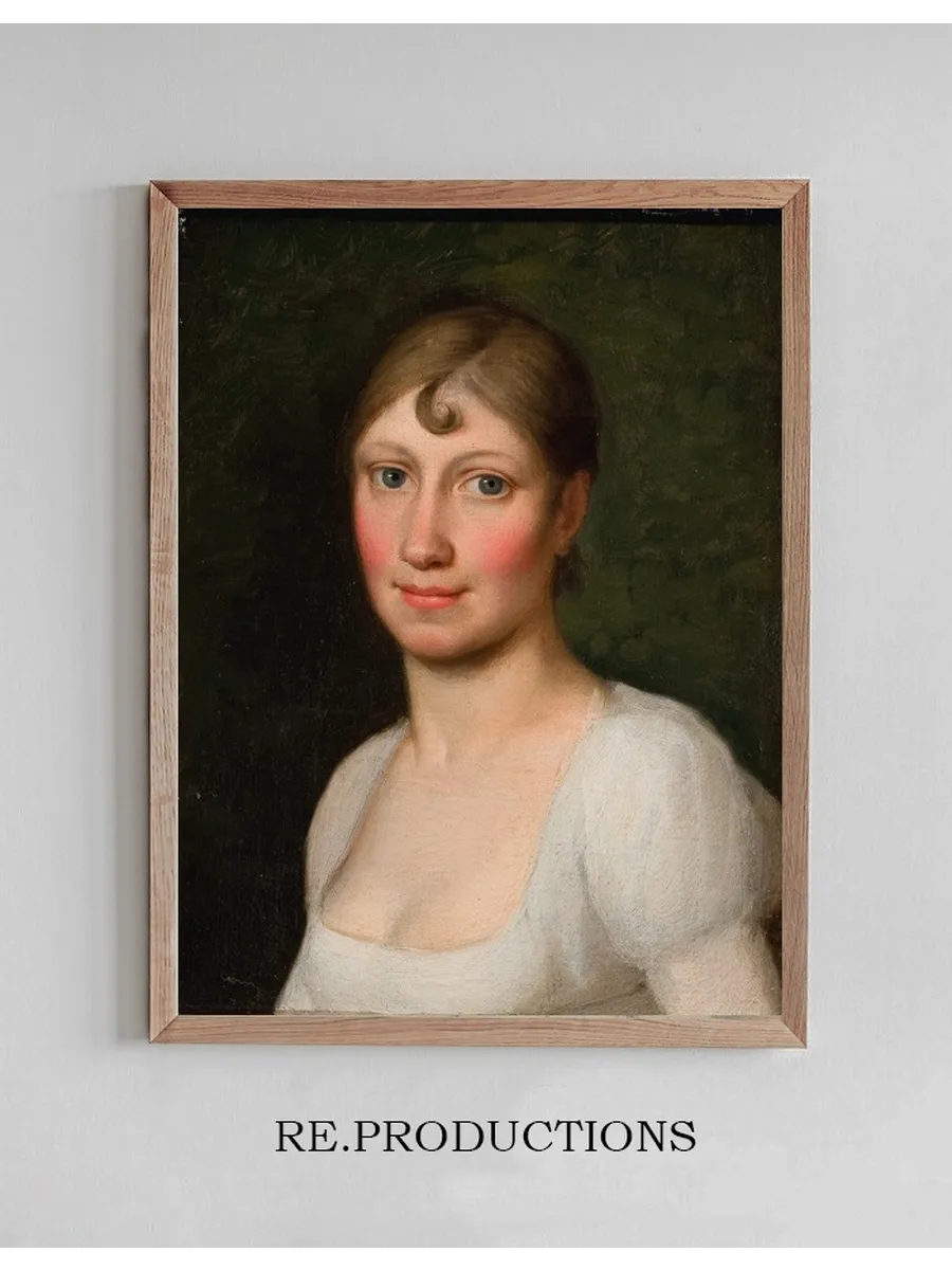 Christine Rebekka Eckersberg, F. Hyssing, Kunstnerens F Rste Hustru