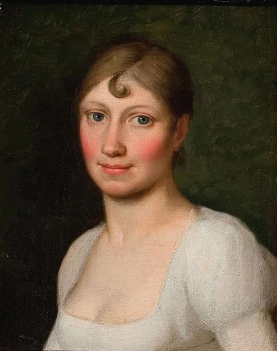 Christine Rebekka Eckersberg, F. Hyssing, Kunstnerens F Rste Hustru