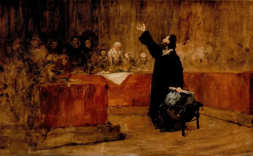 Christopher Columbus Before the Council of Salamanca