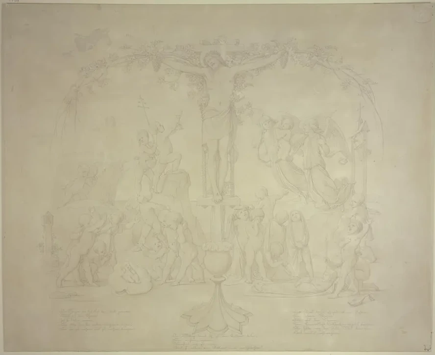 Christus Als Weinstock Geburt, Leben Und Tod, Mit Drei Strophen von Clemens Brentano