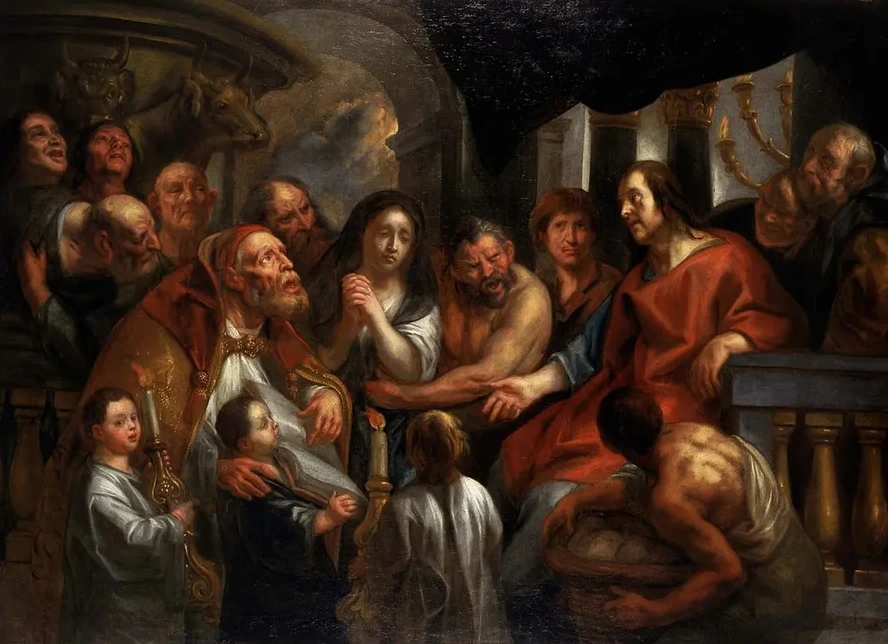 Christus En de Overspelige Vrouw