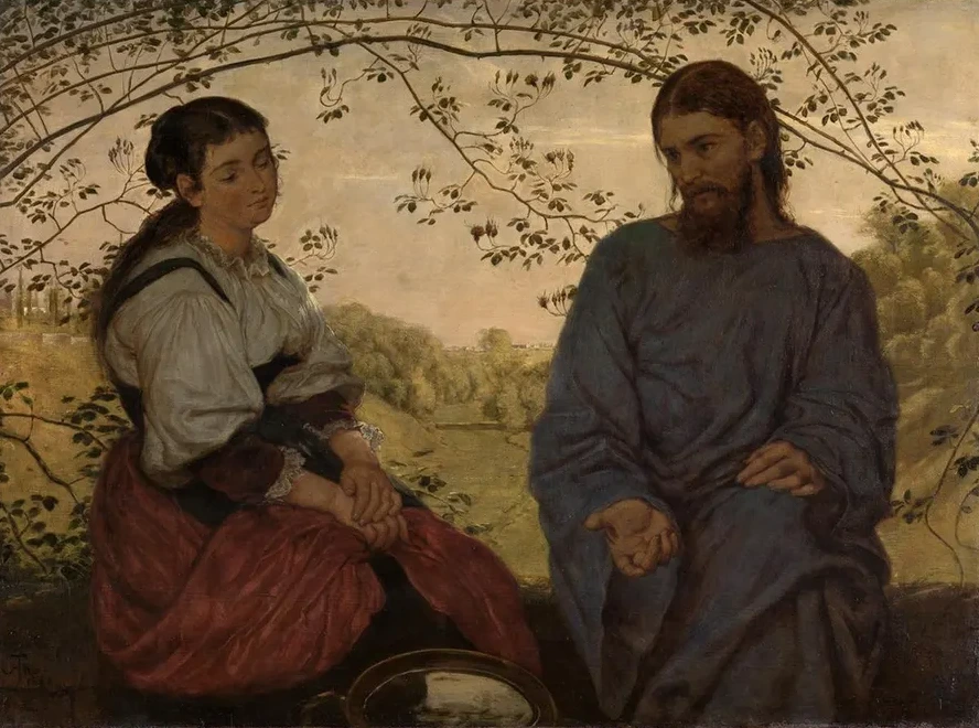 Christus Und Die Samariterin