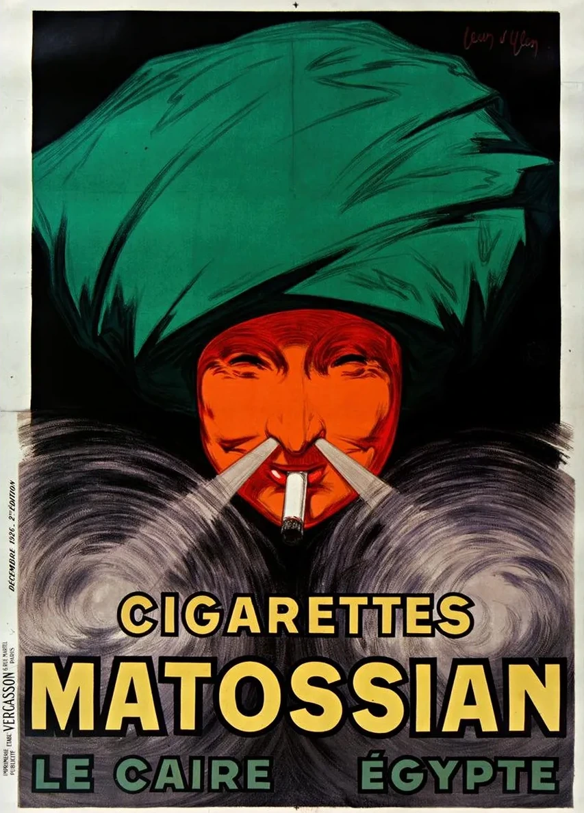 Cigarettes Matossian Le Caire, Egypte