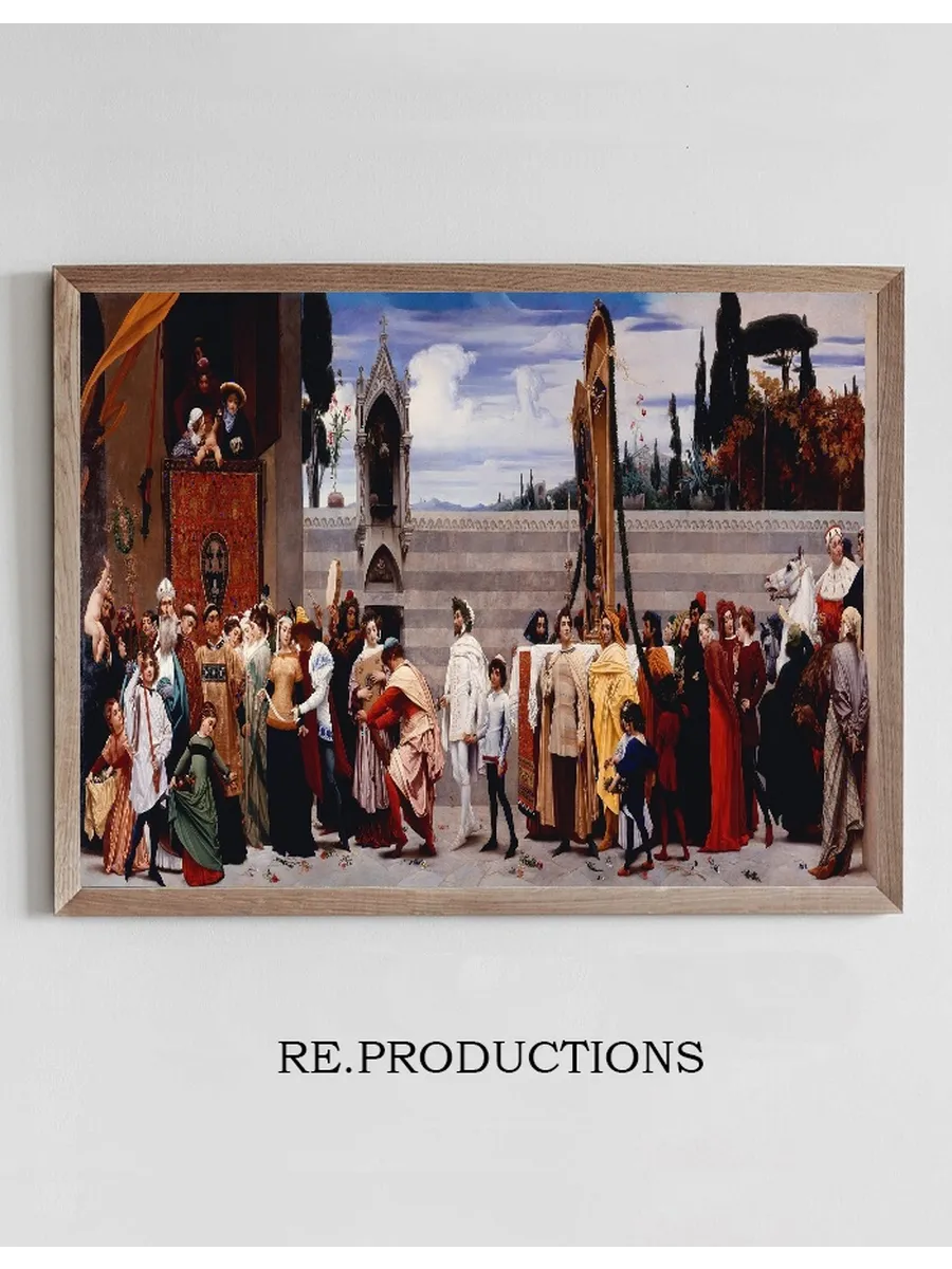 Cimabue's Madonna Carried in Procession