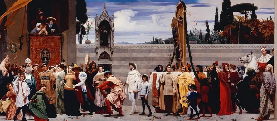 Cimabue's Madonna Carried in Procession