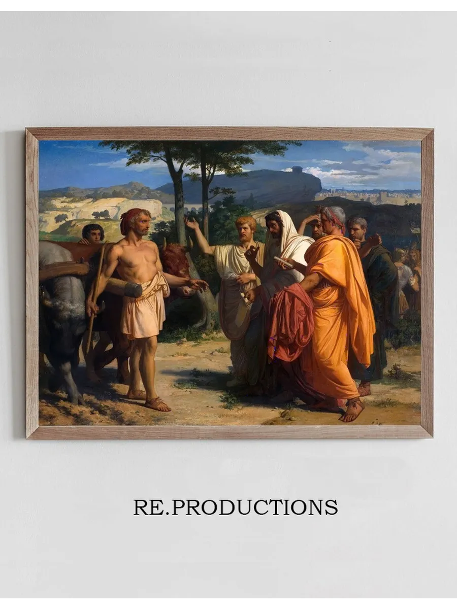 Cincinnatus Recevant Les Ambassadeurs De Rome