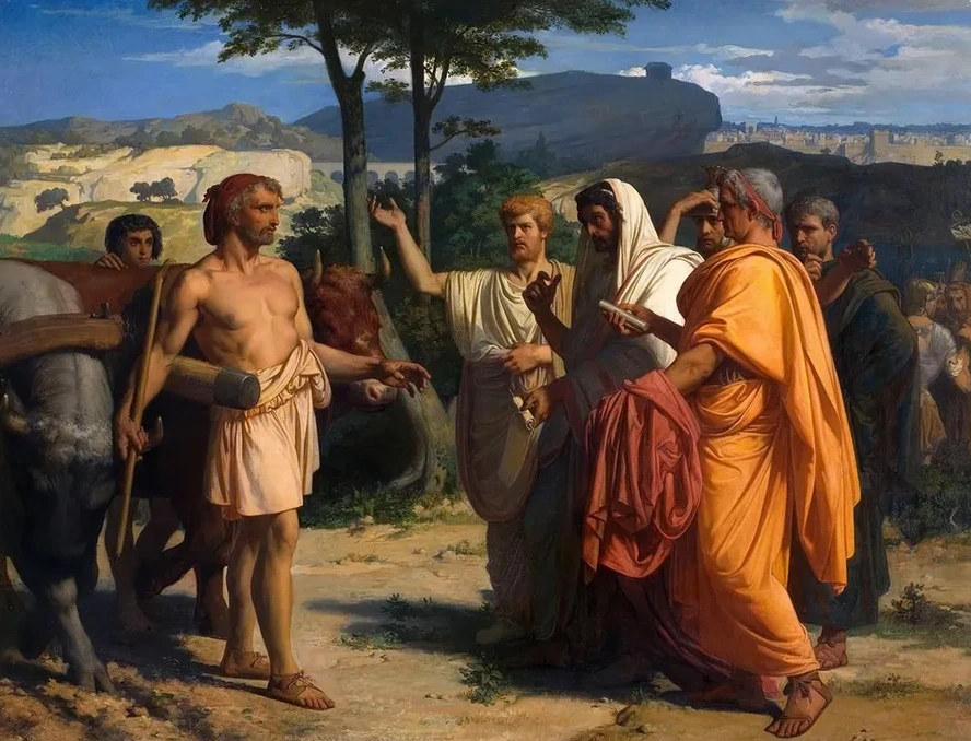 Cincinnatus Recevant Les Ambassadeurs De Rome