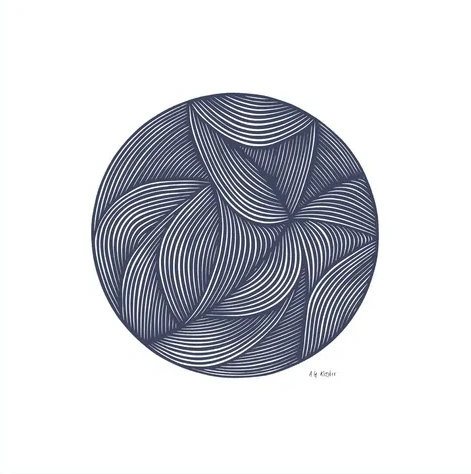 Circle, Blue