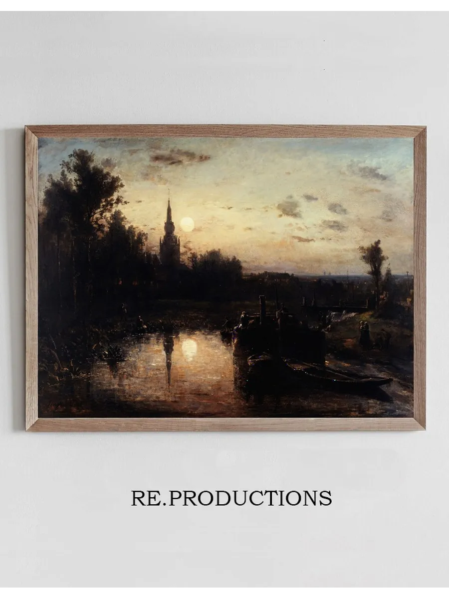 Clair de Lune Overschie (environs de Rotterdam)