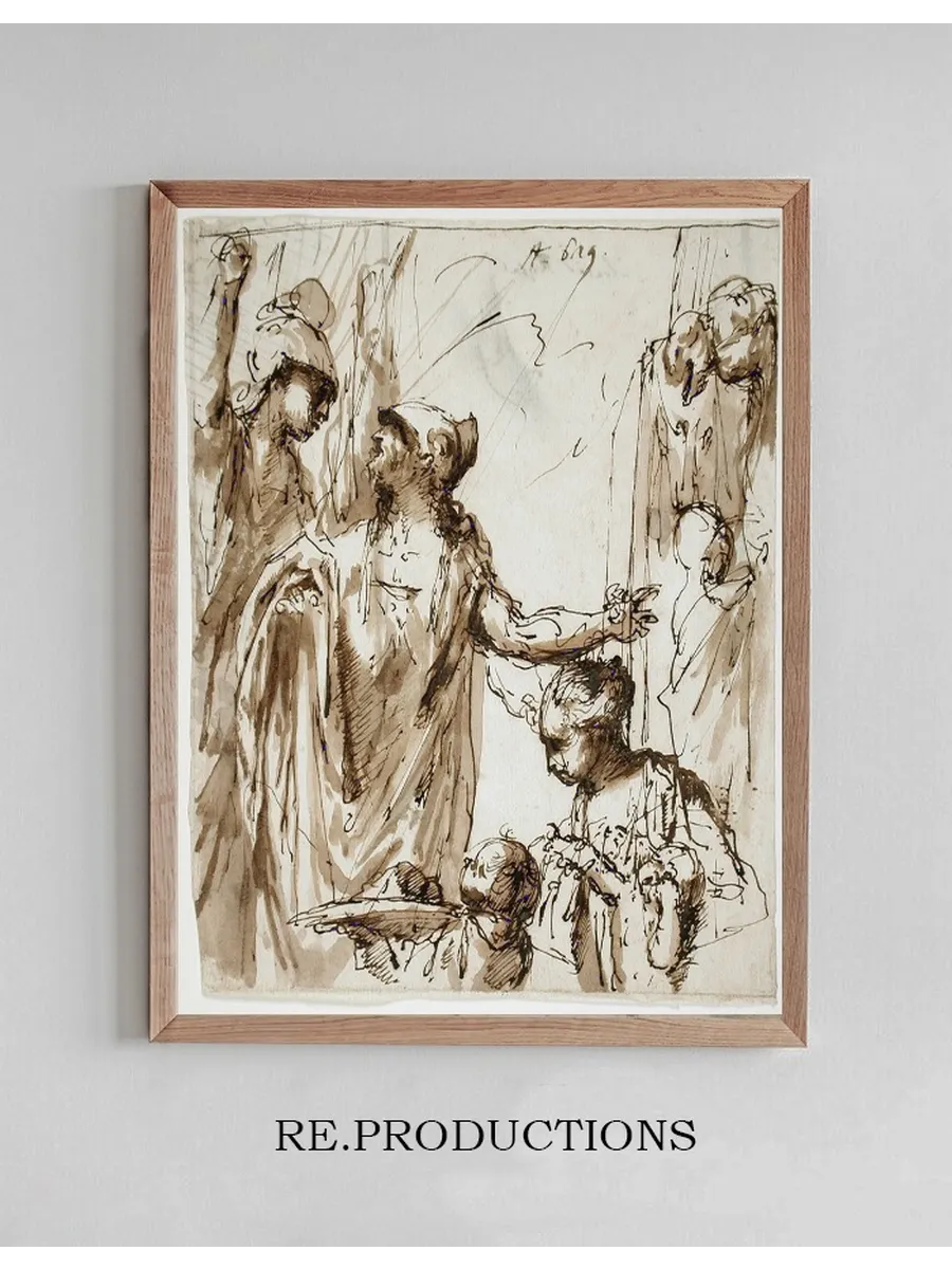 Classical Scene with Offering