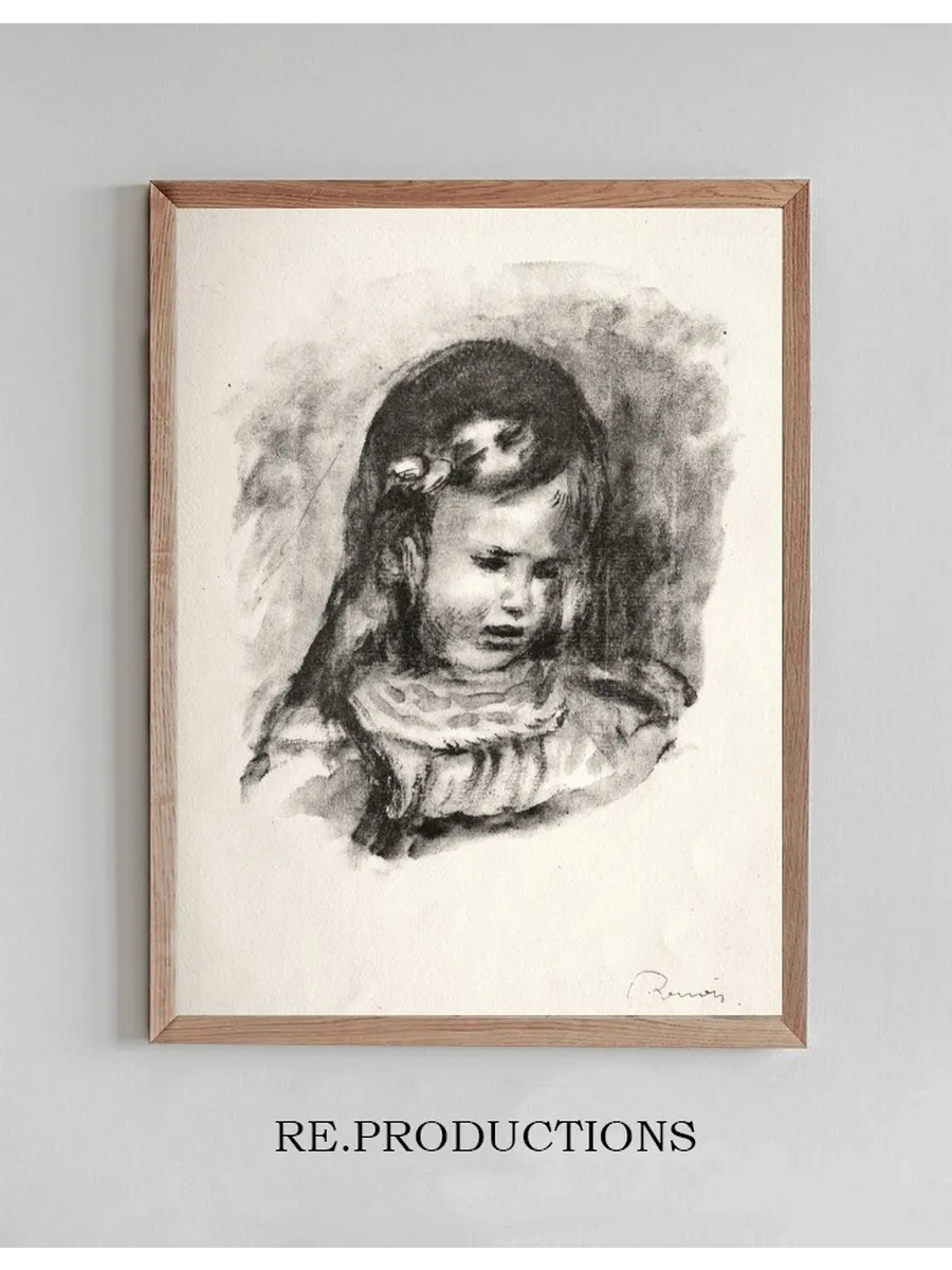 Claude Renoir, la T Te Baiss E
