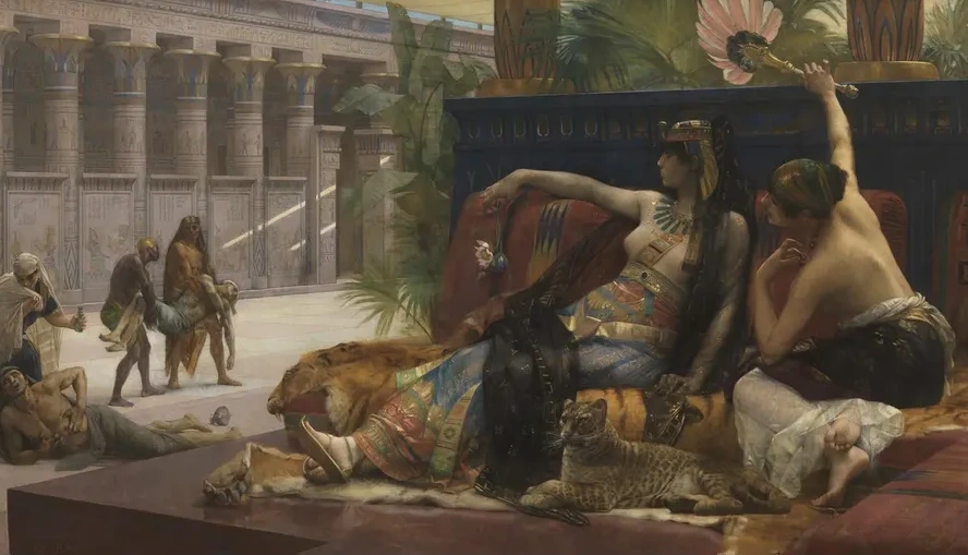 Cleopatra Testing Poisons on Condemned Prisoners