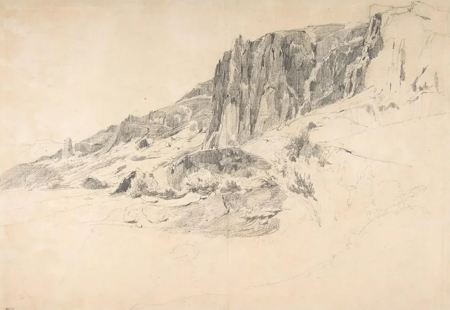 Cliffs of Malbec at Mont - Dore, the Auvergne