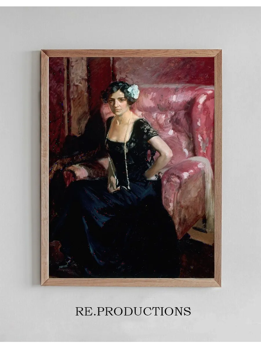 Clotilde in Evening Dress