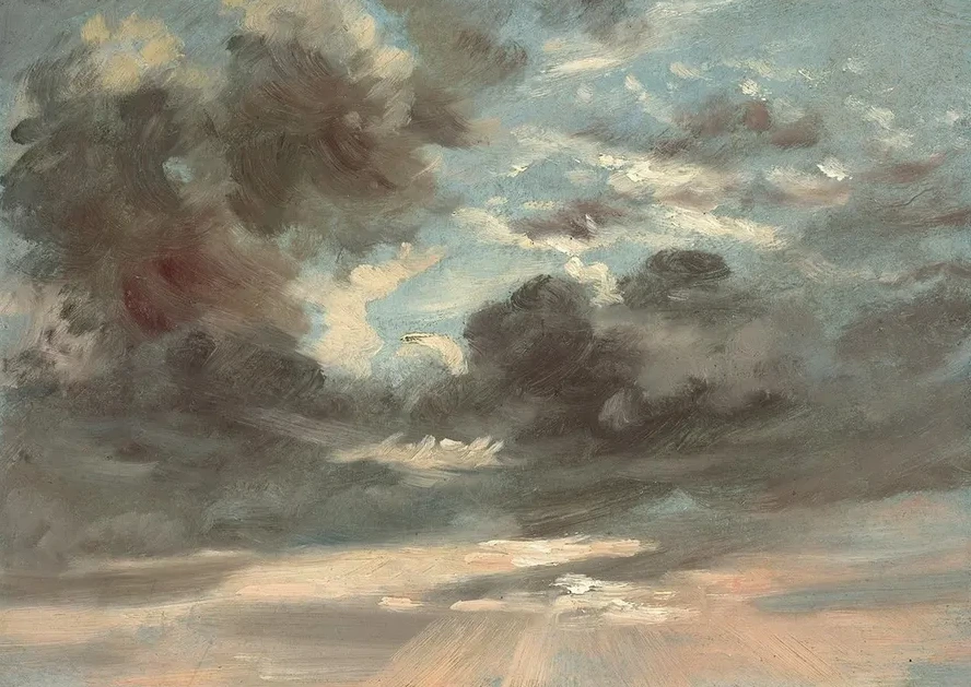 Cloud Study Stormy Sunset
