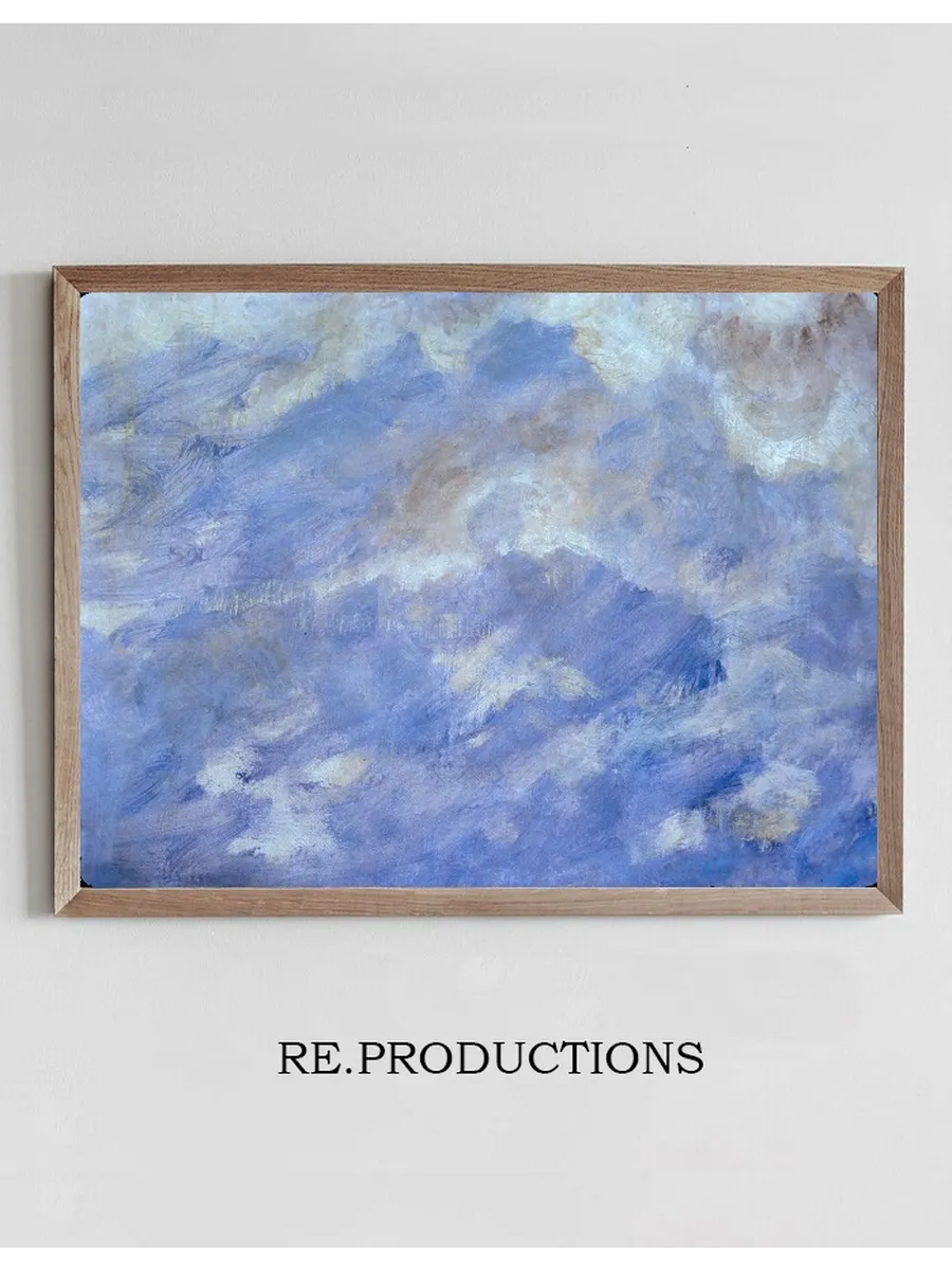 Cloud Study With Blue Sky