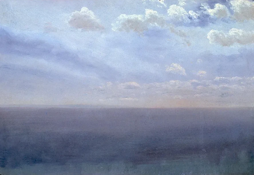 Cloud Study with Sea and Sky