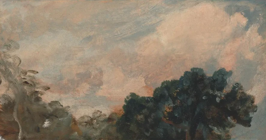 Cloud Study with Trees