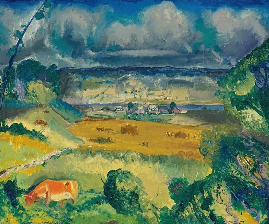 Clouds And Meadow