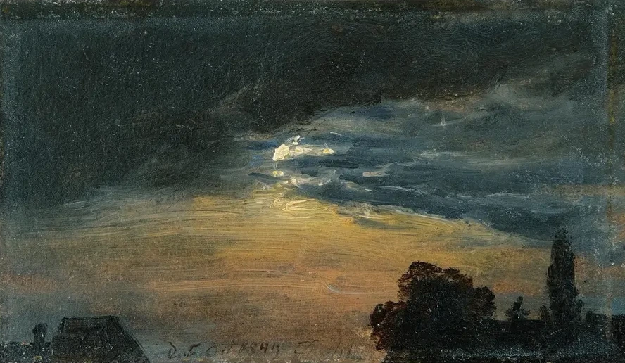 Clouds In Moonlight