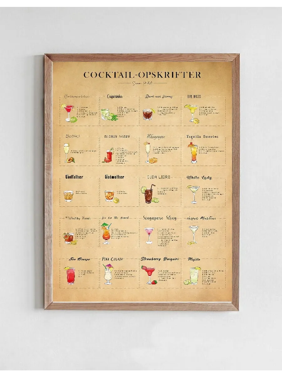 Cocktails, Papir