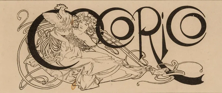 Cocorico Magazine Title Illustration