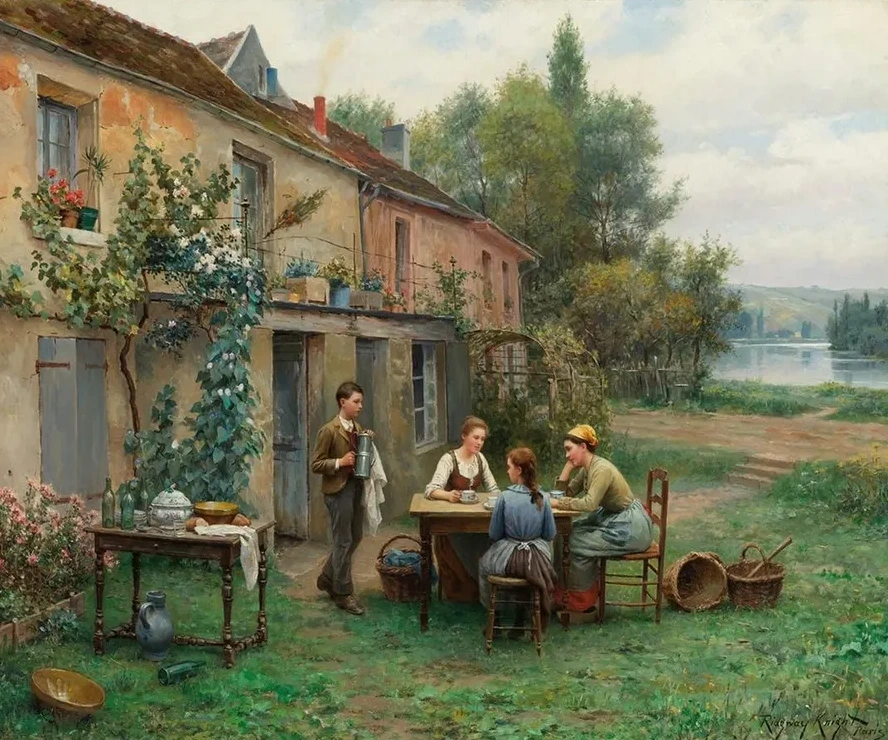 Coffee In The Garden