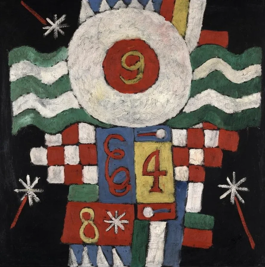 Collection of Numbers, Designs and Letters Seen by Me at the Beginning of the War in Berlin Military Innature