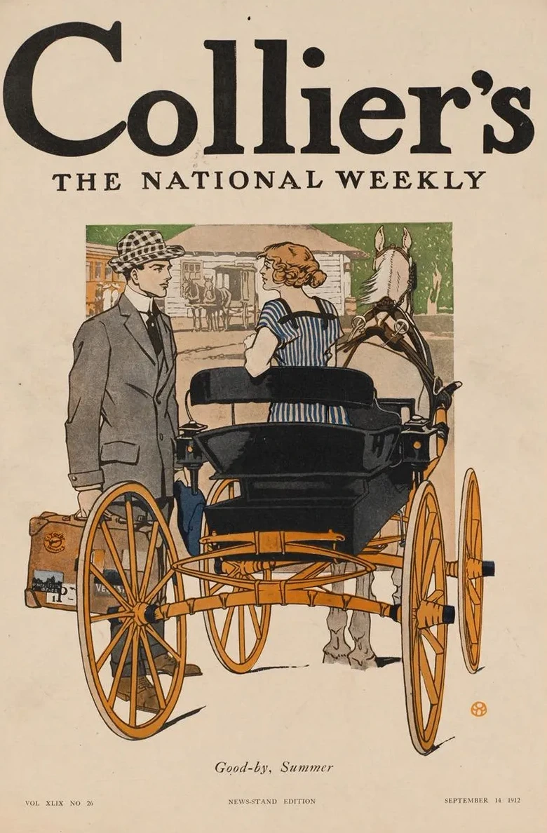 Collier's, the National Weekly. Good - by, Summer