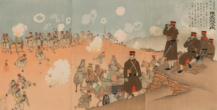 Colonel Kumamoto Masaji, Regimental Commander of the Imperial Guard Artillery