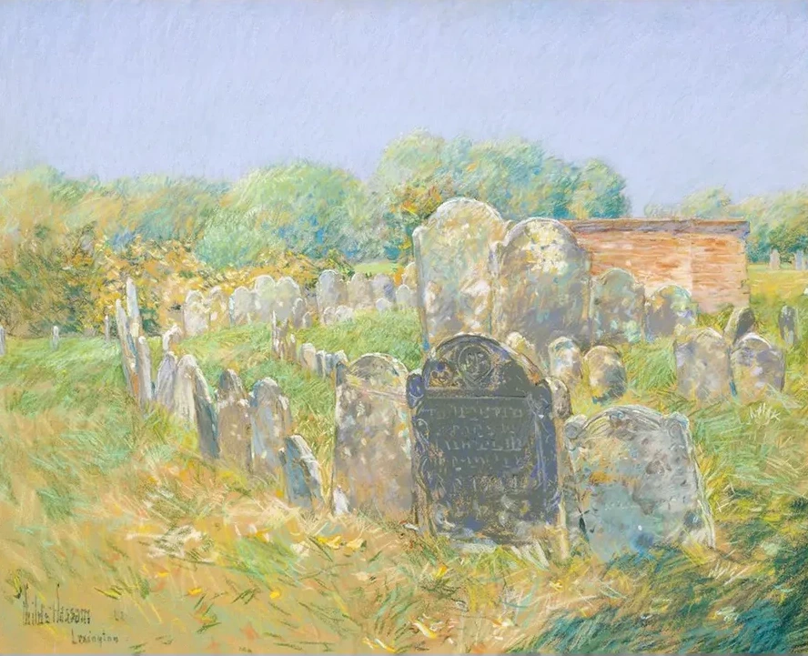 Colonial Graveyard at Lexington
